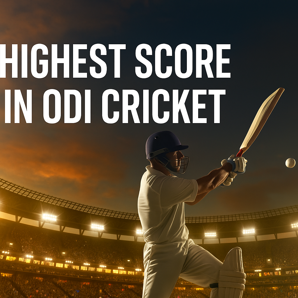Highest Score in ODI Cricket