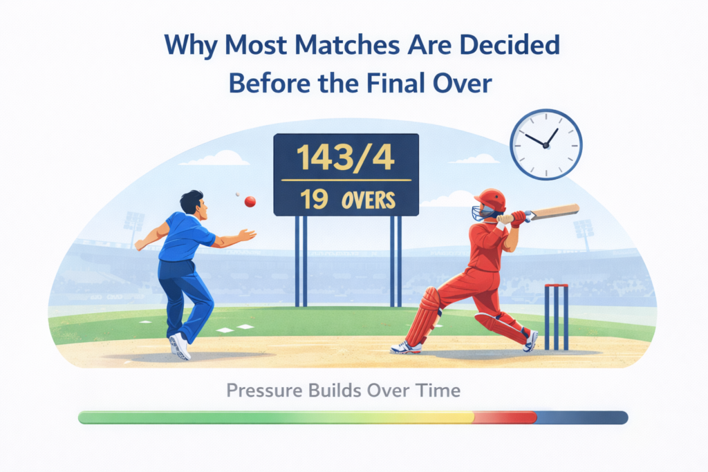 Matches Are Decided Before the Final Over